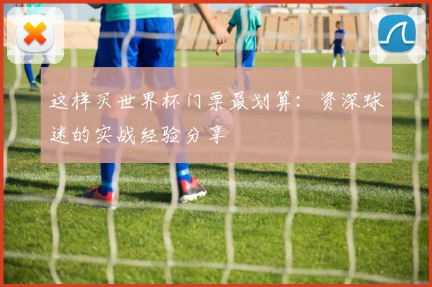 这样买世界杯门票最划算：资深球迷的实战经验分享